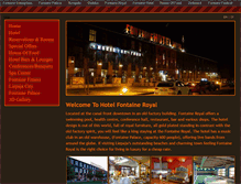 Tablet Screenshot of fontaineroyal.lv